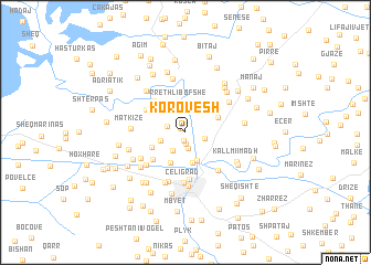 map of Korovesh