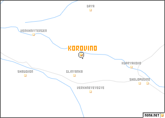 map of Korovino