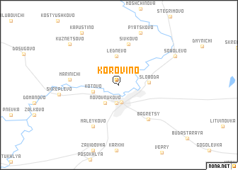 map of Korovino