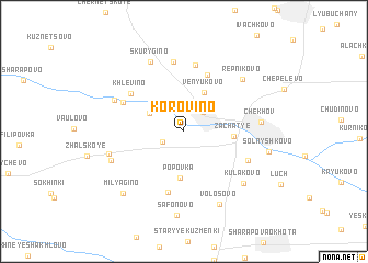 map of Korovino