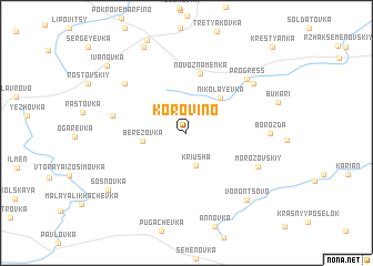 map of Korovino