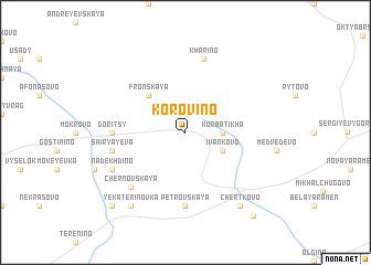 map of Korovino