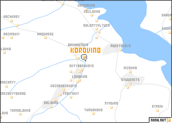 map of Korovino