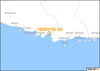 map of Korovisilou