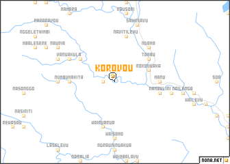 map of Korovou