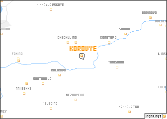 map of Korov\