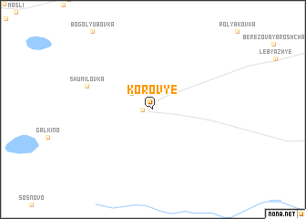 map of Korov\