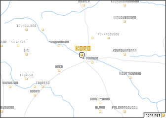 map of Koro