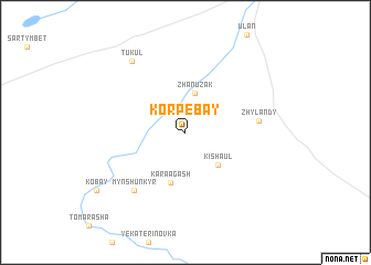 map of Korpebay