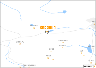 map of Korpovo