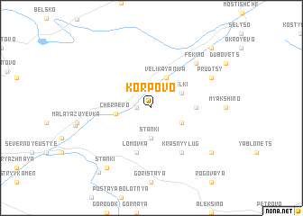 map of Korpovo