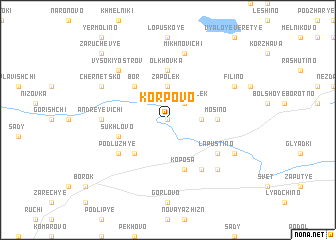 map of Korpovo