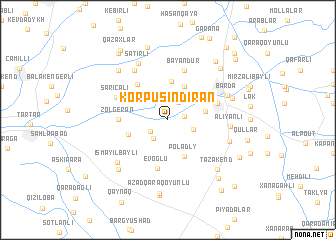 map of Körpüsındıran
