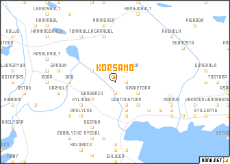 map of Korsamo
