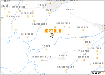 map of Kortala