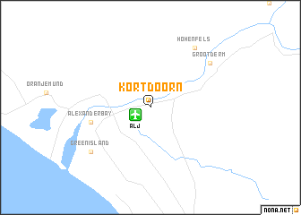 map of Kortdoorn