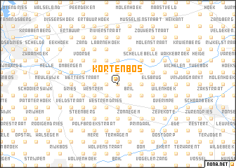 map of Kortenbos