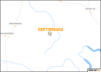 map of Kortimadugu