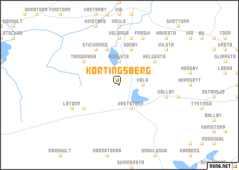 map of Körtingsberg