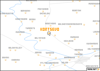 map of Kortsevo