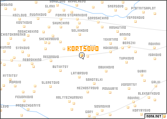 map of Kortsovo