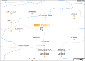 map of Kortsovo