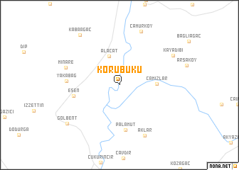 map of Korubükü