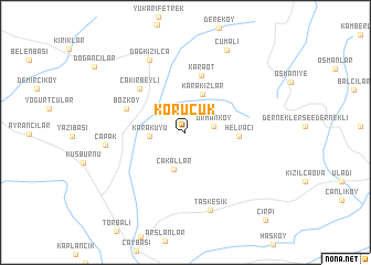 map of Korucuk