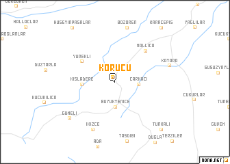 map of Korucu