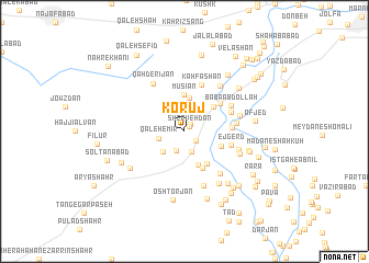 map of Korūj