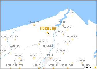 map of Koruluk