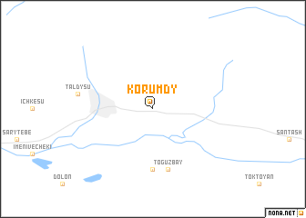 map of Korumdy