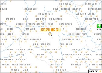 map of Koruwagu