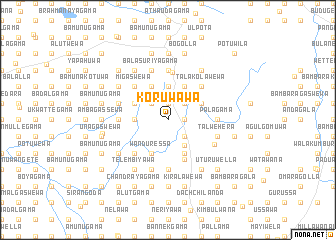 map of Koruwawa
