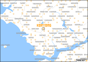 map of Koryong