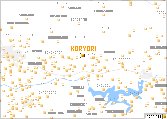 map of Koryŏ-ri