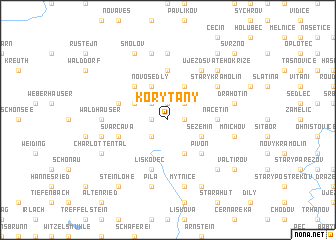 map of Korytany