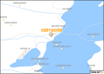 map of Koryukina