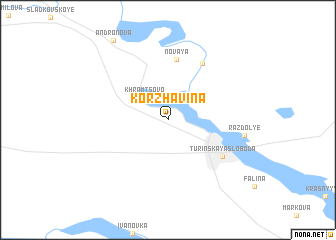 map of Korzhavina