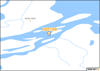 map of Korzha