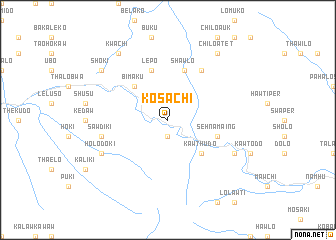 map of Kosachi