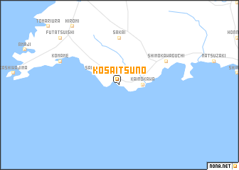 map of Ko-saitsuno