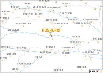 map of Kʼosalari