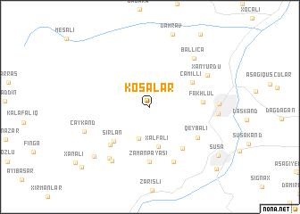 map of Kosalar