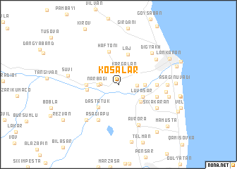 map of Kosalar