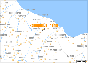 map of Kosambilempeng