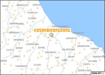 map of Kosambirangrang