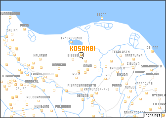 map of Kosambi