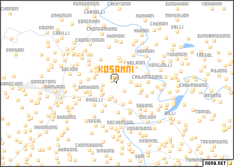 map of Kosam-ni