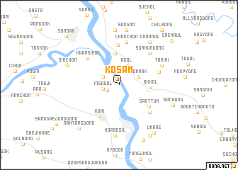 map of Kosam